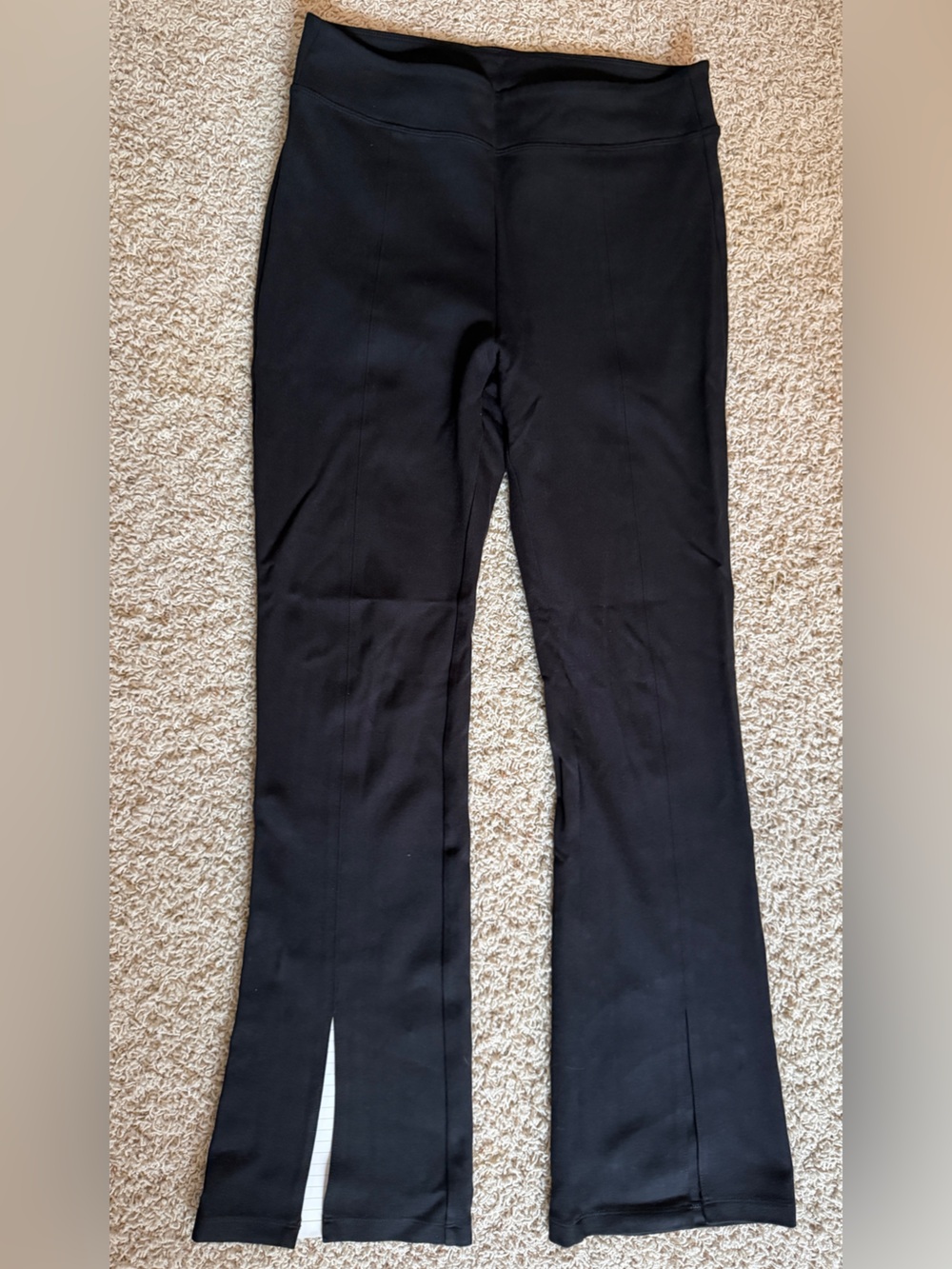 CAbi Black Pull-On Flare Pants